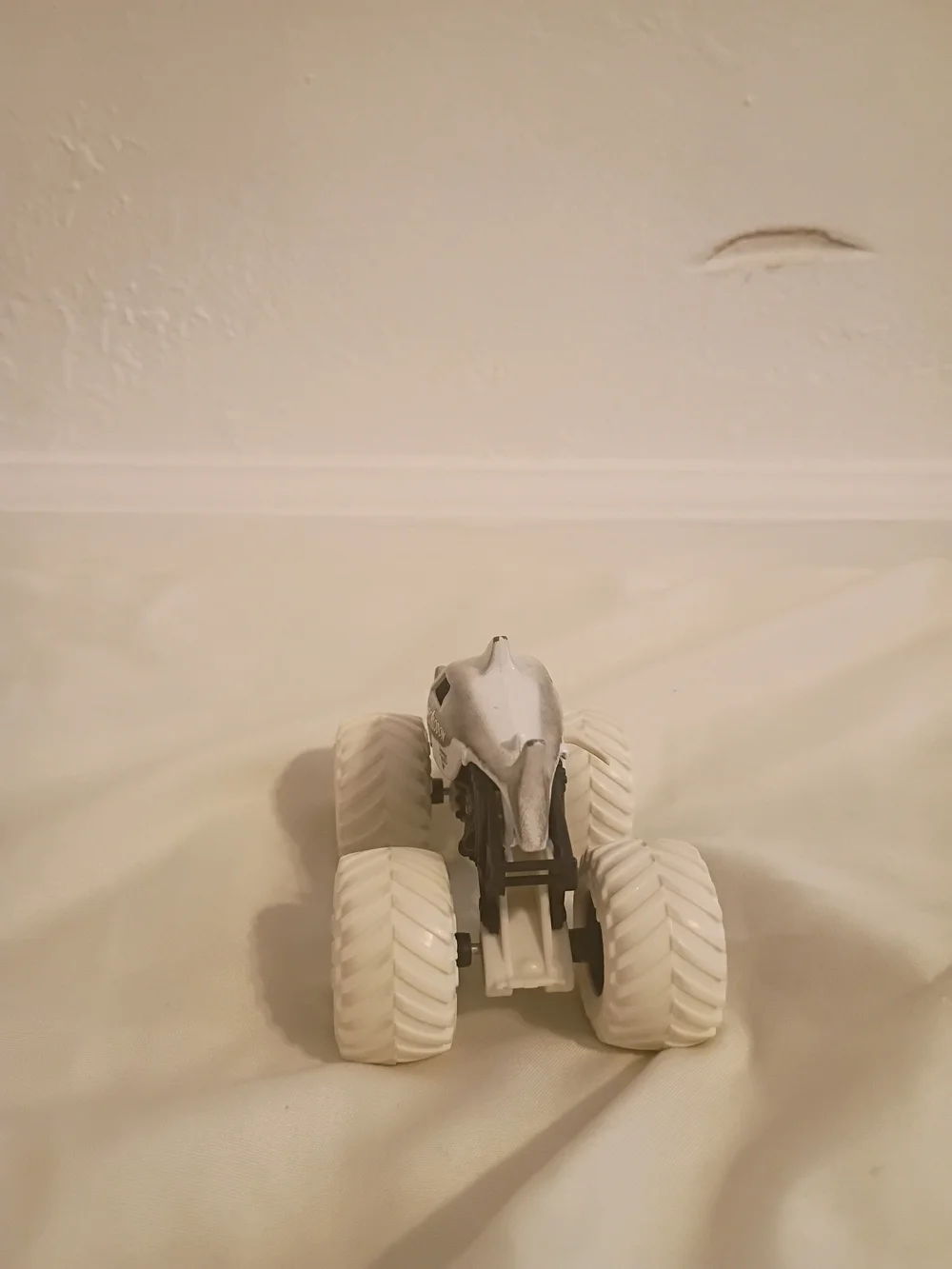 Monster Jam Megalodon White Monster Truck